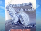 Scent-Sation Charmeuse Satin Comforter 4-Piece Set Full French Blue