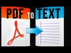 How to convert images and PDF to Editable TEXT in  MAC