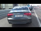 Audi s8 2014 revving and exhaust sound v8