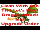 Clash Of Clans - Th7 Let's Play, Dragons, Upgrades, and New Base Design!