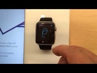 Apple Watch demo unit at retail store