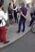 Sexy Woman Catches Thief and Forces Him to Run Naked in the Street