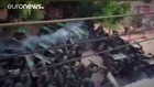 Locals pelt riot police in China “democracy” village