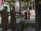 US Troops in Afghanistan Mark Memorial Day