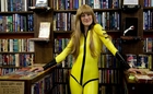 Brooklyn Bookstore Owner Tries on Her Latex Flight Suit for The First Time