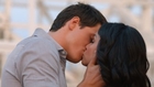 Lucy and Ian kiss