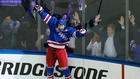 Rangers win in OT, advance to conference finals