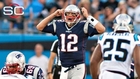 Brady throws 2 INTs in Patriots' win