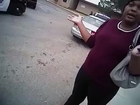 POLICE SLAM PREGNANT *RATCHET MOM* to the GROUND when she doesnt give her name to COPS = 'cuz her GHETTO LAWYER advised her NOT TO =
