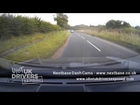 Caught on UK dash cam idiot Porsche driver narrowly avoids causing a head on crash