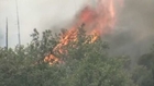 Wildfire threatens homes around Yosemite National Park