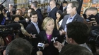 Hillary Clinton says glad her emails were released