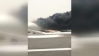 Emirates plane catches fire after emergency landing in Dubai