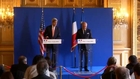 Kerry: U.S., France 'on same page' over Iran