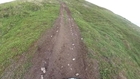 ATV Rolls Down Hill