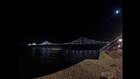 SF Bay Bridge at night...