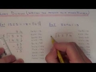 Long Division Examples Writing The Answer As A Mixed Number Or Mixed Fraction (Exact)