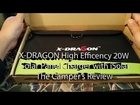 X-DRAGON High Efficency 20W Solar Power Panel Charger with iSolar Review