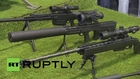 Russia: Steven Seagal wields Russian sniper rifles at OboronExpo 2014