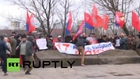 Ukraine: Masked men attack left-wing rally in Kiev