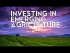Investing in agricultural property, London housing bubble, emerging markets