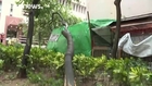 Typhoon Haima shuts down Hong Kong