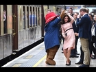 The Duchess of Cambridge enjoys a dance with Paddington Bear