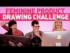 A Male Artist Tries to Draw Feminine Products (That He’s Never Seen Before)