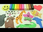 Learn Colors and Animals Play Doh Creative Fun with Modeling Clay Educational Video for Kids