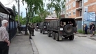 Macedonian Police attack Albanian families