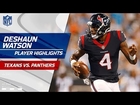 Every Deshaun Watson Play Against Carolina | Texans vs. Panthers | Preseason Wk 1 Player Highlights