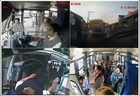 Bus driver gives woman with a baby his seat because no passengers got up to give her the seat