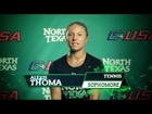 Get to know Alexis Thoma from North Texas Tennis