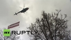 Latvia: US troops participate in Latvian independence march