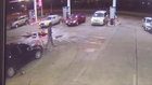 CCTV Captures Hit and Run at a Houston gas station !