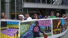 Fracking protesters storm Spectra Energy, ANGA, NPR