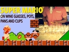 Super Mario Bros Theme Song on Wine Glasses and a Frying Pan (슈퍼 마리오 브라더스 - スーパーマリオブラザーズ - 超級瑪莉)
