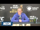 Holly Holm Loses Respect For Germaine De Randamie After Late Shots