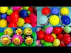 65 surprise eggs 4 episodes compilation ANGRY BIRDS STAR WARS Kinder SPIDERMAN Smurfs Disney Cars!
