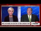 Huckabee Slams Carson: ‘I Never Hit My Mom With A Hammer or Stabbed Anybody’