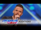 Brian Justin Crum: Singer Gets Standing Ovation with Powerful Cover - America's Got Talent 2016