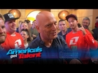 Dunkin' Donuts Lounge: Howie Mandel Gives High Fives – America's Got Talent 2015