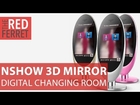 Nshow 3D Virtual Dressing Mirror - digital changing room makes clothes shopping fun and fast