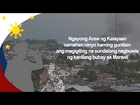 Pagpupugay para sa mga nasawing pulis at sundalo sa Marawi
