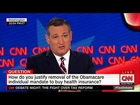 CNN Cuts Off Ted Cruz When Showing Charts Comparing Reagan to Obama