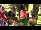 BBC News   David Cameron visits new government in Afghanistan