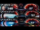 BMW 750d vs 740d vs 730d ACCELERATION & TOP SPEED 0-260 km/h POV AutoBahn Drive