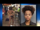 KETCHUP GIRL: Woman CHARGED With INCITING RIOT For WILD NAKED DANCE Posted To WORLDSTARRHIPHOP!!