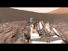 NASA's Curiosity Mars Rover at Namib Dune (360 Video)