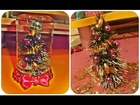 DIY Holiday room decorations - Christmas tree / Arbol de Navidad / Novogodisnja jelka 2015